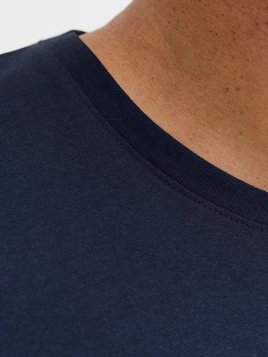 Actual product image Jack & Jones Jjelogo Tee Ss Oneck 2 Col Aw25 Noos Pls (8XL)