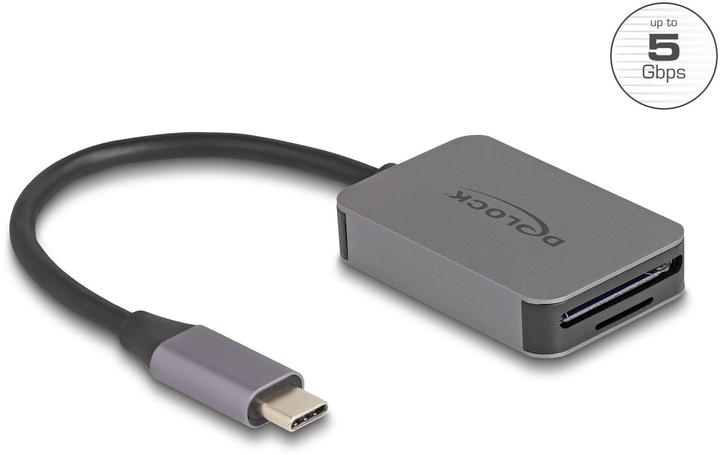 Delock USB Type-C Card Reader (USB-C 3.2 Gen 1)
