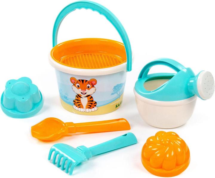 Image du produit Polesie Cavallino Set de seaux Safari, 7 pièces.