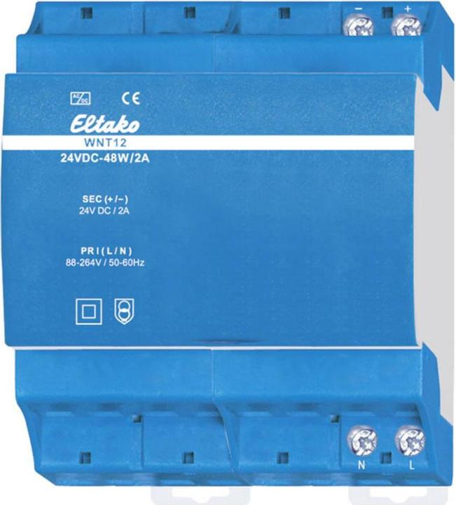 Produktbild Eltako WNT12-24VDC-48W/2A Hutschienen-Netzteil DIN-Rail 2 A 48 W 1 x