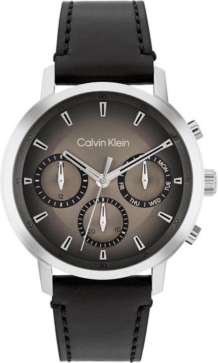 Image du produit Calvin Klein Analogue multifonctionnel à quartz, pour homme, disponible avec bracelet acier ou cuir (41 mm)