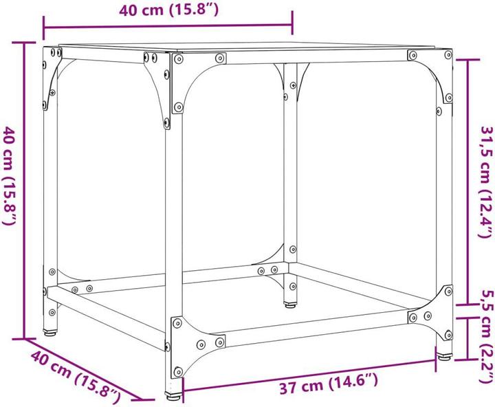 Produktbild vidaXL Couchtisch