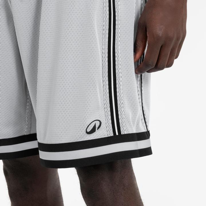 Produktbild Kipsta Damen/Herren Basketball Shorts wendbar leicht - SHR 500 schwarz-weiss (S)