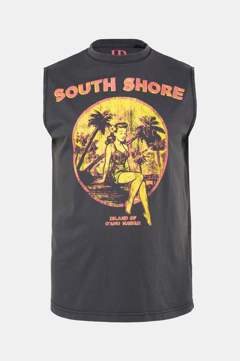 Produktbild JP1880 Tanktop, Brustprint, Vintage Look (5XL)