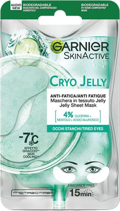 Garnier Hyaluronic Cryo Jelly Eye Fatigue Tissue Mask 5g (5 g)