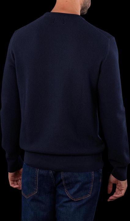 Produktbild GANT pullover mit rundhalsausschnitt micro textured (XL)