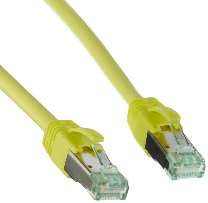Actual product image Nambo Patch cable S/FTP Cat 6a High Quality T138 GHMT (ISO/IEC) yellow 3.0m (UTP, CAT6a, 3 m)