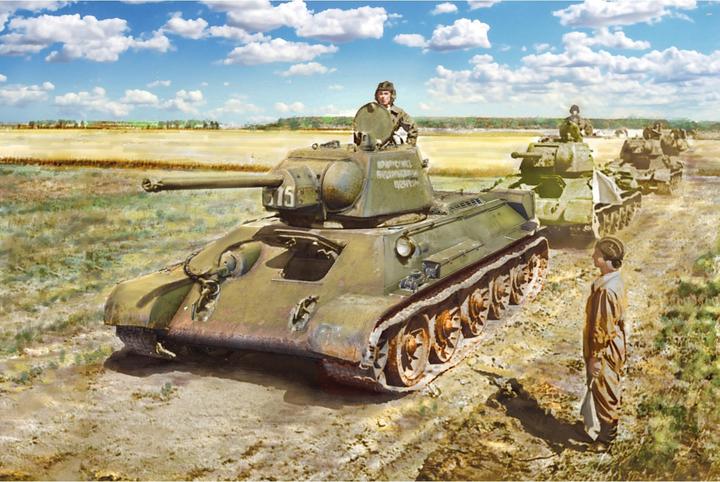 Produktbild 1:72 T34/76 Mod. 43