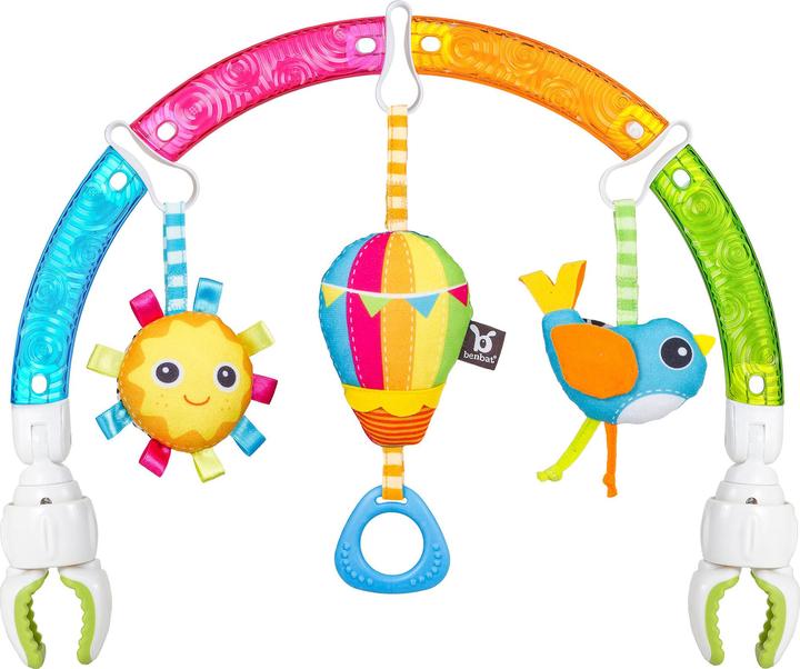Productafbeelding Benbat Kinderwagen Speelgoed Speelboog Regenboog Kleurrijk