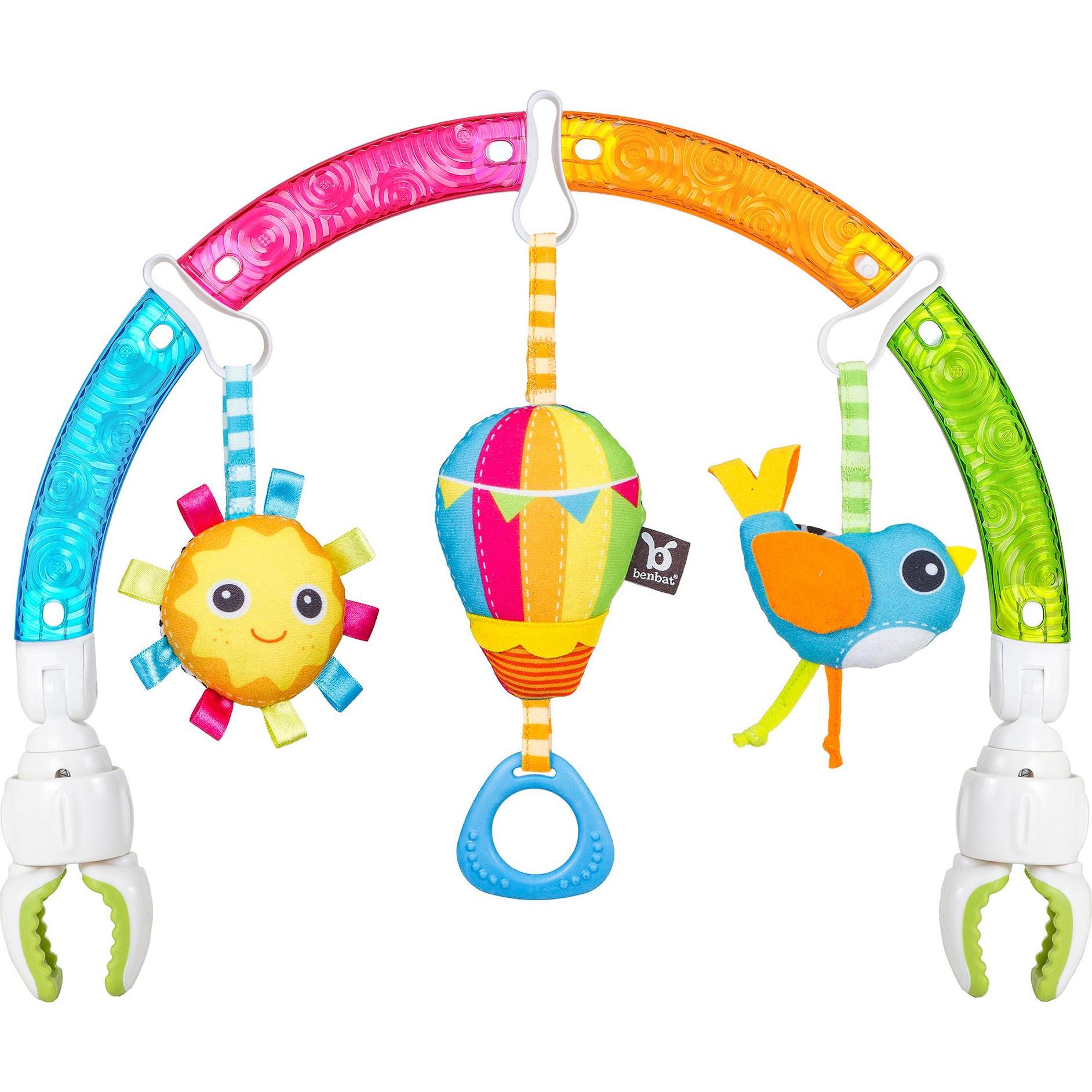 Benbat Kinderwagenspielzeug Spielbogen Regenbogen Bunt (BB-AR151)