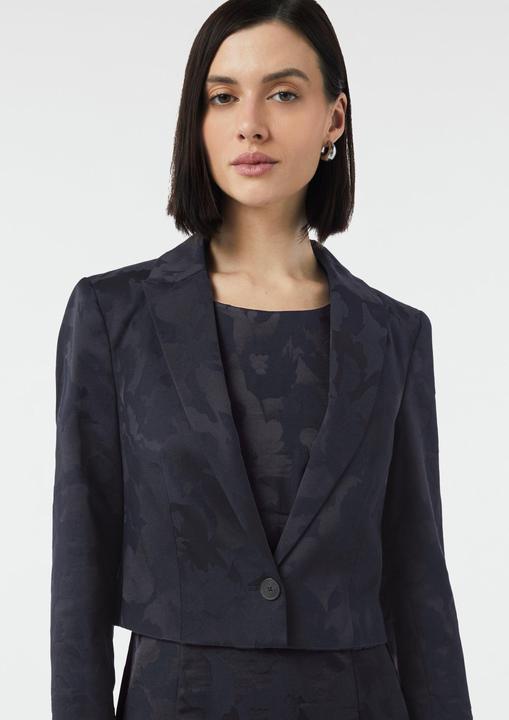 Produktbild Comma Indoor-Blazer Kurzer Jacquard-Blazer (44)