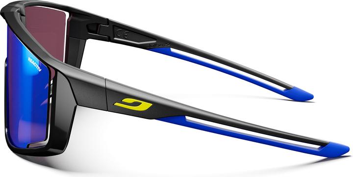 Produktbild Julbo Fury Schwarz Blau REACTIV 13 High Contrast (Blau, Black, Reactiv 1-3 High Contrast)