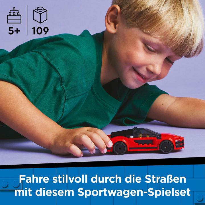 Immagine prodotto LEGO Roter Sportwagen (60448, LEGO City)