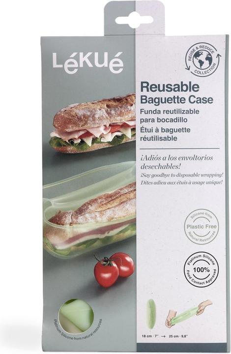 Actual product image Lékué Baguette bag reusable