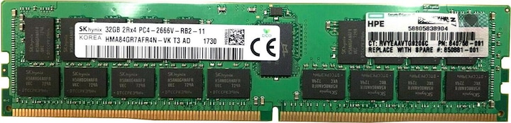 Produktbild HP HPE SmartMemory DDR4 (1 x 32GB, 2666 MHz, DDR4-RAM, DIMM)