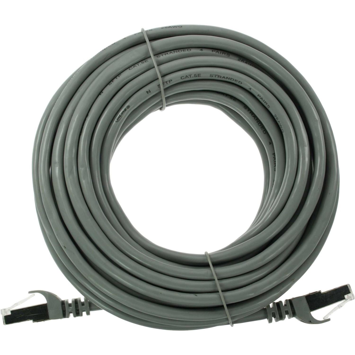 Thumbnail - InLine Patchkabel (SF/UTP, CAT5e, 50 m), Netzwerkkabel