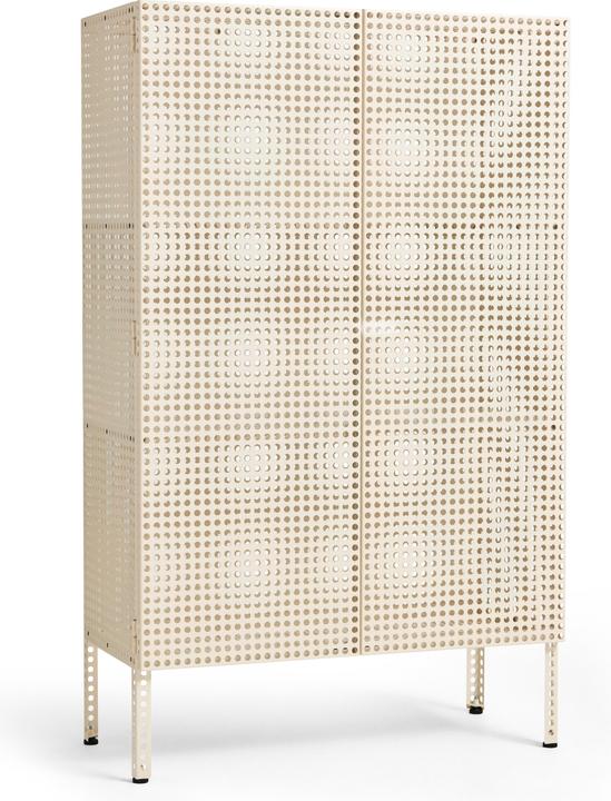 HAY - Perforated Cabinet Floor Large - H 146,5cm - Eggshell