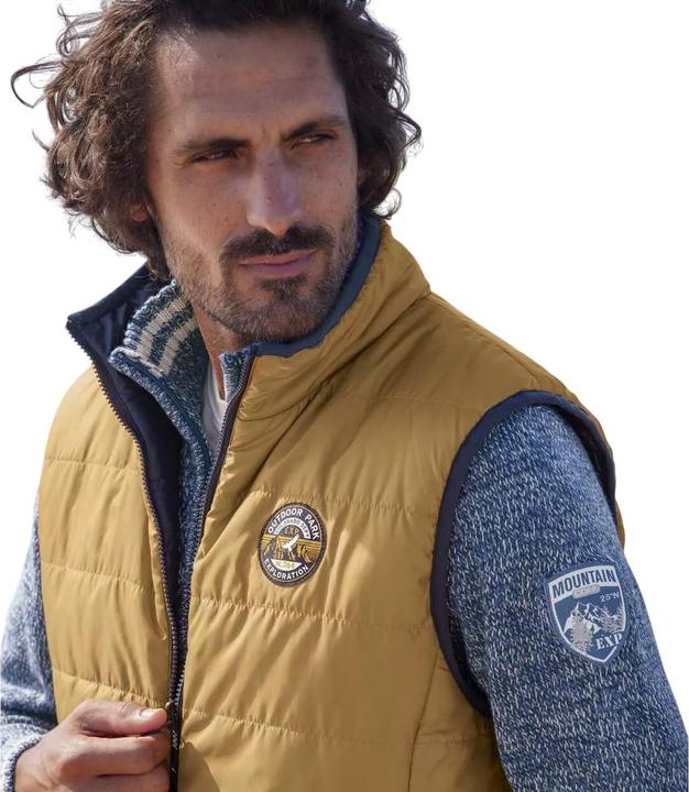 Actual product image Atlas For Men Mens Reversible Padded Gilet (XXL)