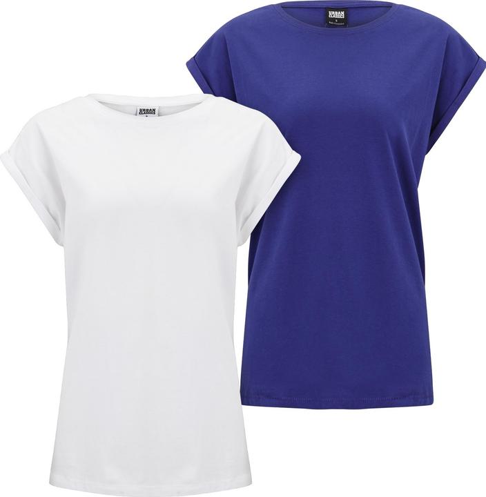 Produktbild Urban Classics Pre-Pack Ladies Extended Shoulder Tee - 11576 (S)