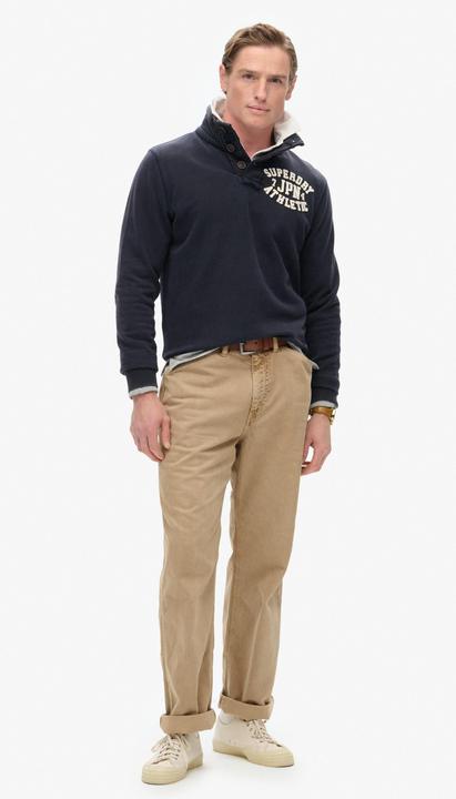 Actual product image Superdry Vintage Athletic Henley Jumper (L)