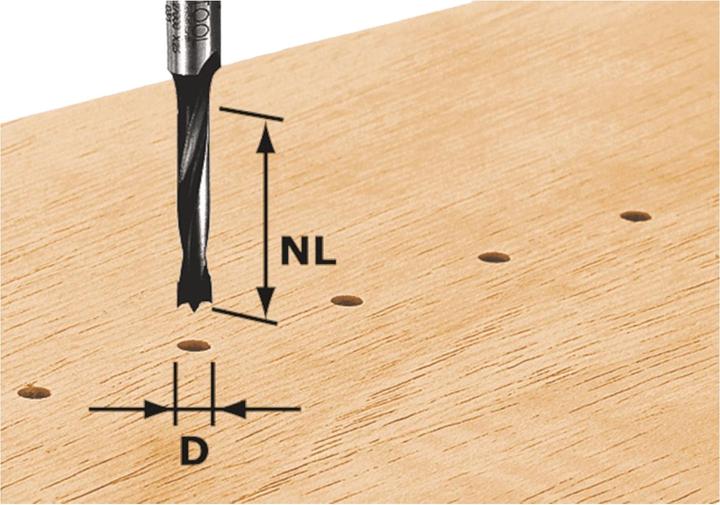 Actual product image Stern Dowel Drill (3 mm)
