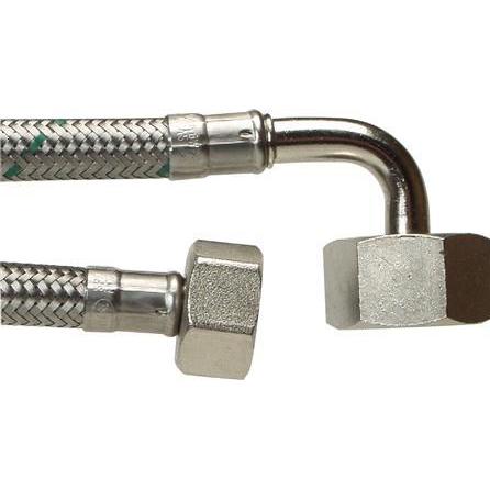 Neoperl, Zubehör Sanitärinstallation, Sl ½ L x ¾ V 1500mm DN8 - Softpex Kalt-Heisswasser-rostfreies Geflecht