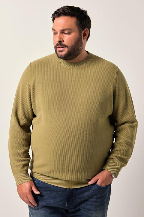 Produktbild Men+ Pullover, Baumwolle, Strukturstrick, Vintage Look, bis 7 XL (XL)
