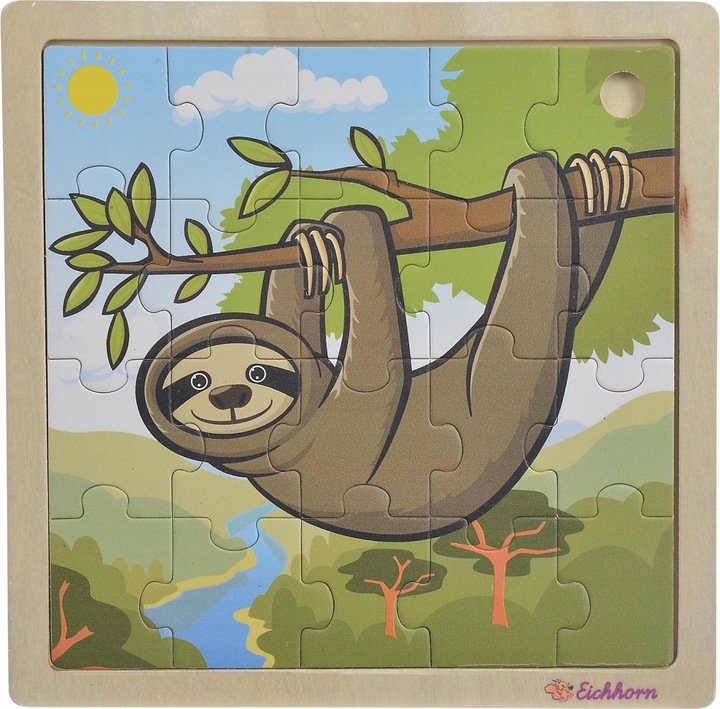 Actual product image Eichhorn Insert puzzle (20 pieces)