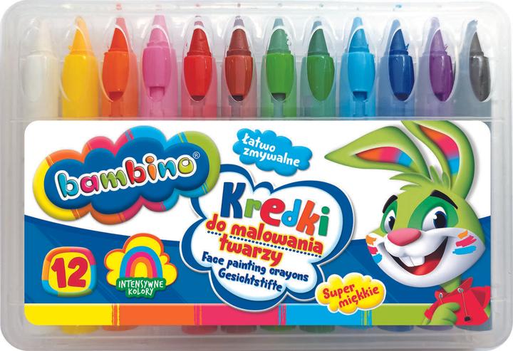 Actual product image St. Majewski BAMBINO face crayons 12 colours (12 x)