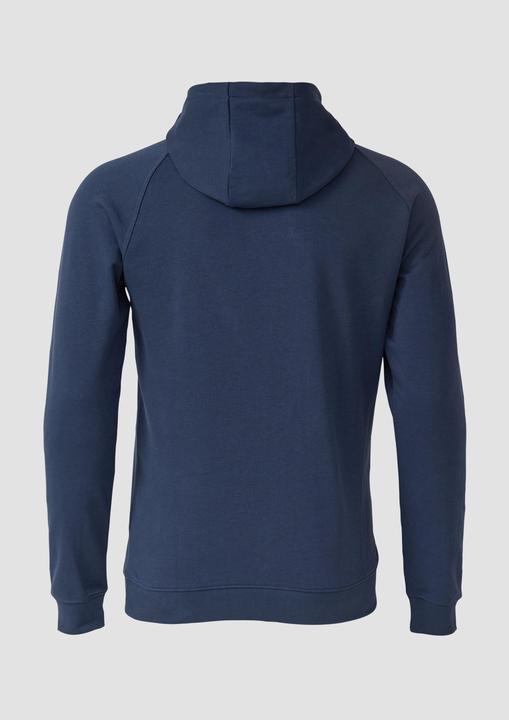 Produktbild s.Oliver Sweatshirt Kapuzenpullover mit Raglanärmeln und Frontprint