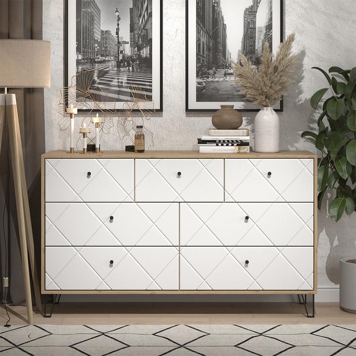 Image du produit Vicco Nizza (140.20 x 40.10 x 82.60 cm)