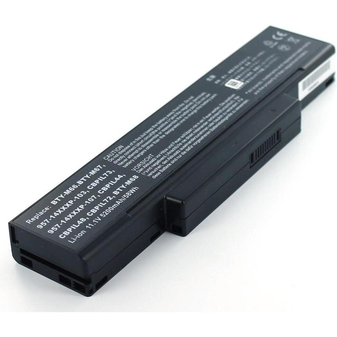 AGI 93645 - Akku - Akku 4.400 mAh 10,8 V (4400 mAh), Notebook Akku, Schwarz