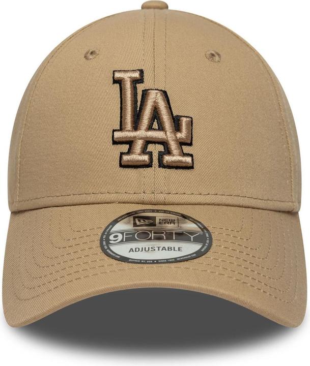 Produktbild New Era 9Forty Strapback Cap Outline La Dodgers Camel Beige (One Size)