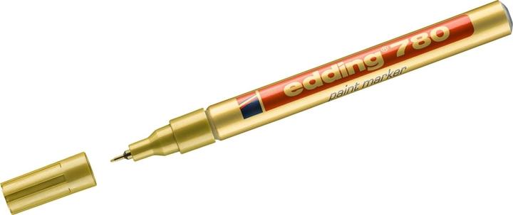 Actual product image Edding Paint marker 780, 0.8 mm (Gold, 0.80 mm, 10 x)