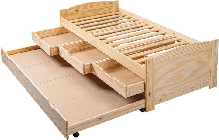 Produktbild Ebuy24 Bett Marinella (90 x 200 cm)