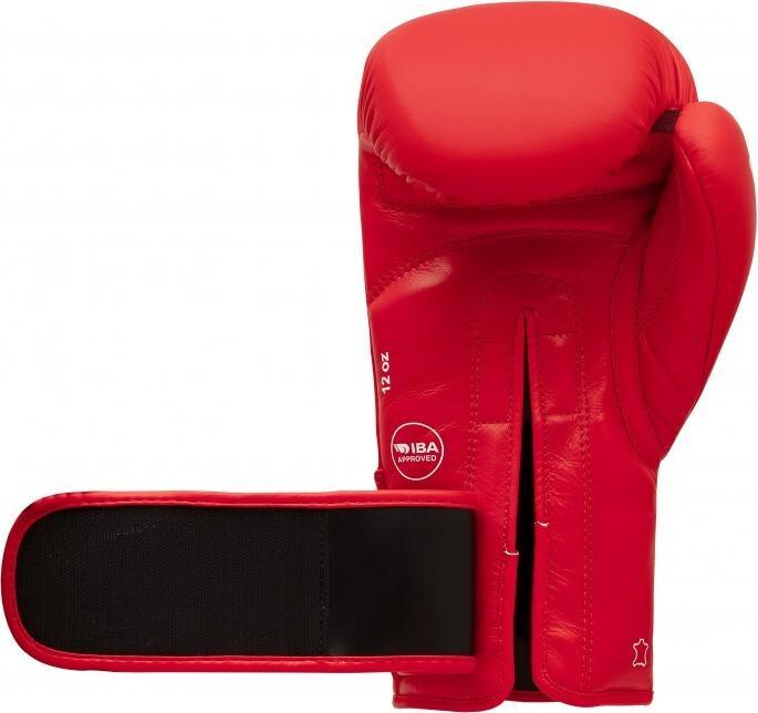 Immagine prodotto Adidas Guanti da boxe Velcro IBA Guanti da boxe rossi 12oz (12 OZ, Taglia unica)