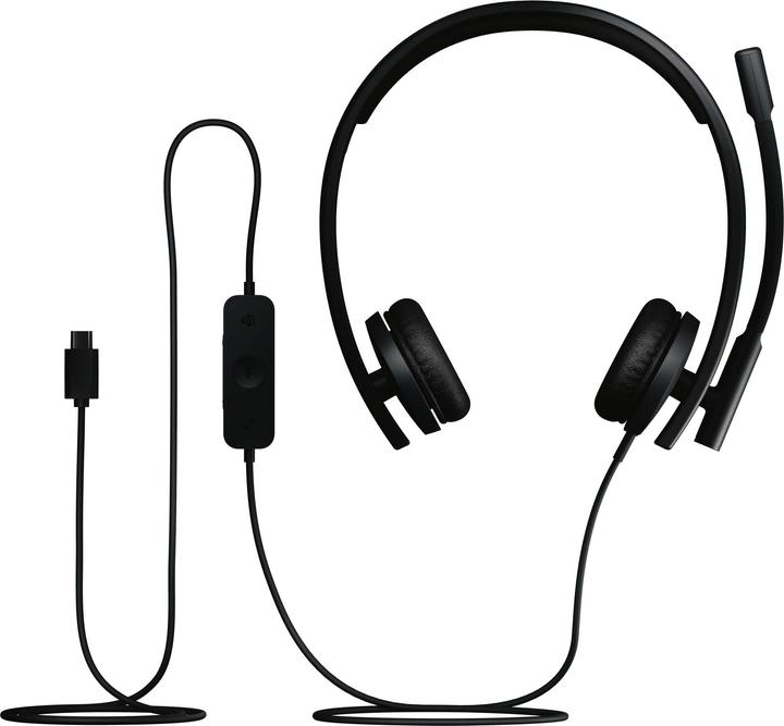 Produktbild Logitech USB HEADSET STEREO H570E USB-C (Kabelgebunden, USB-C, Microsoft Teams)
