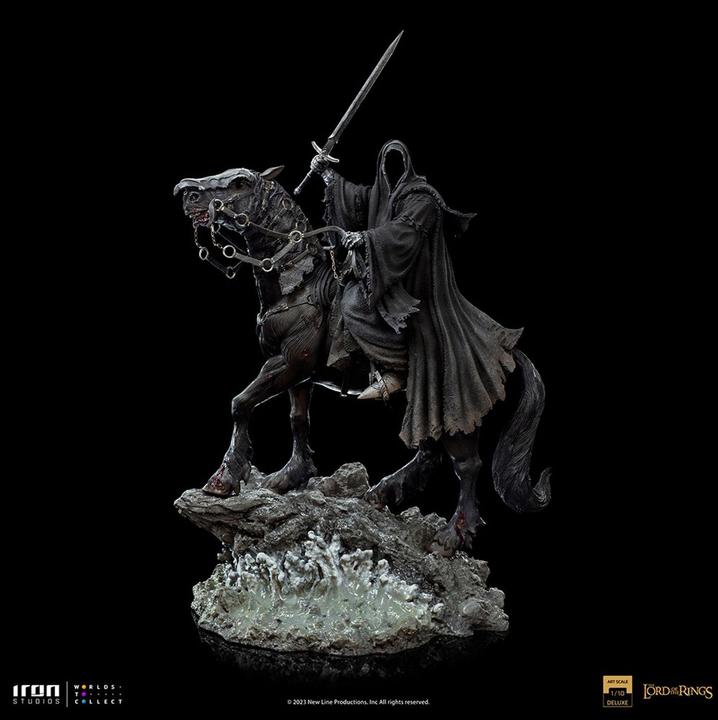 Produktbild Iron Studios Le Seigneur des Anneaux statuette 1/10 Deluxe Art Scale Nazgul on Horse 42 cm