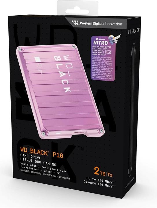 Immagine prodotto WD Black P10 Game Drive (2 TB)