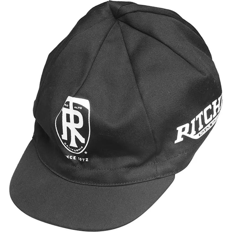 Ritchey, Cap, Palo Alto Cycle Cap, black/white, Schwarz, Weiss