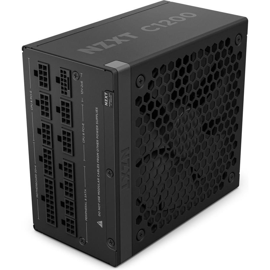 NZXT ATX 3.1 1200 Watt 80 Plus Gold Mod (1200 W), PC Netzteil, Schwarz