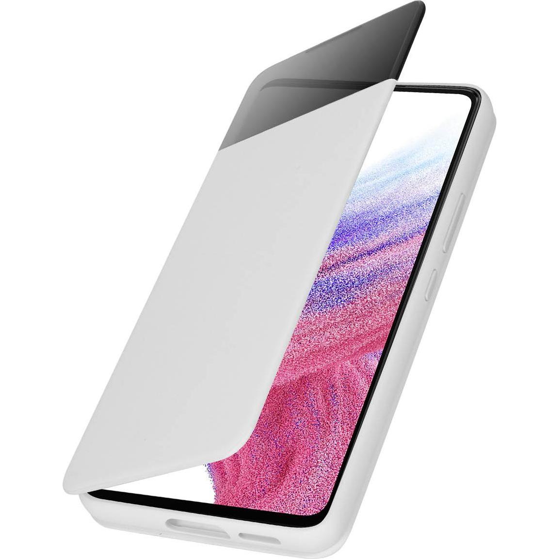Thumbnail - Samsung EF-EA536PWEGEE Handy-Schutzhülle (6.5 Zoll) Geldbörsenhülle (Samsung Galaxy A53 5G), Smartphone Hülle, Weiss