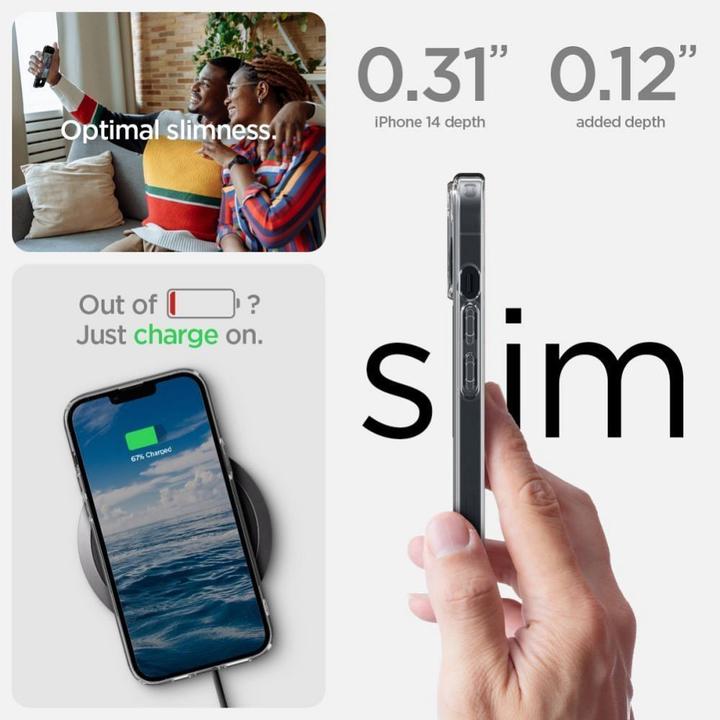 Actual product image Spigen Ultra Hybrid MagFit Series (Apple iPhone 14)