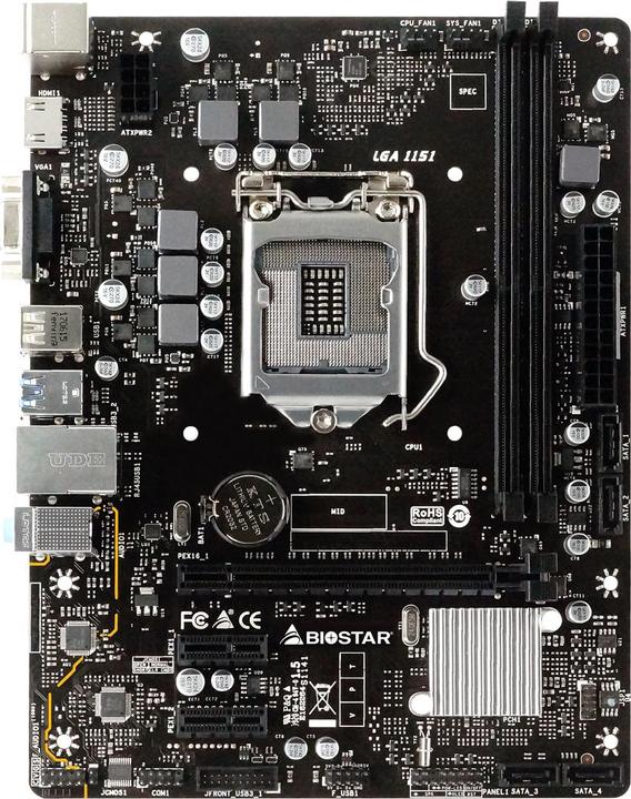 Produktbild Biostar H310MHP 3.0 (LGA 1151, Intel H310, mATX)