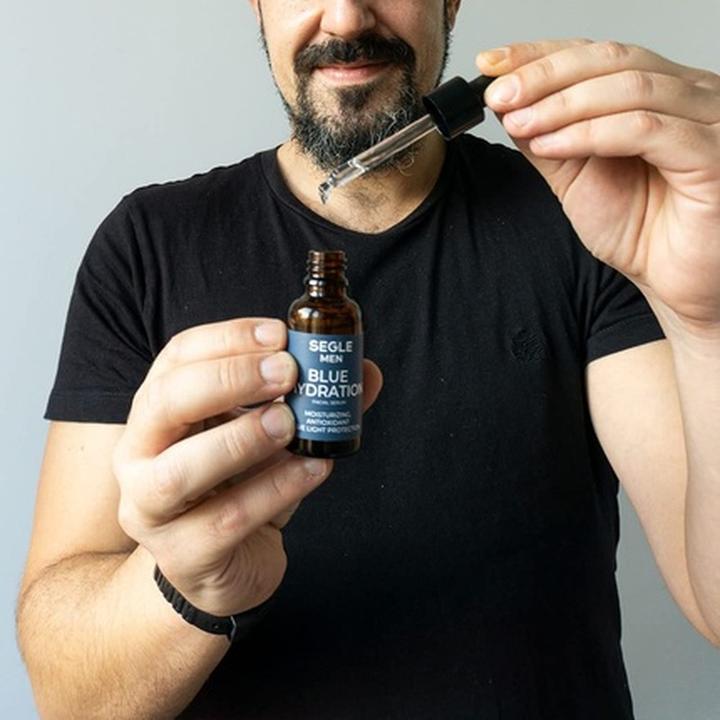 Produktbild Segle Biotech Skincare Segle Clinical Blue Hydration Facial Serum for Men - Light