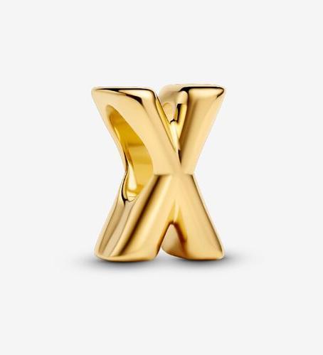 Image du produit Pandora Alphabet-Mini-Charm: Ihre Persönliche Botschaft (Plaqué or, Métal)