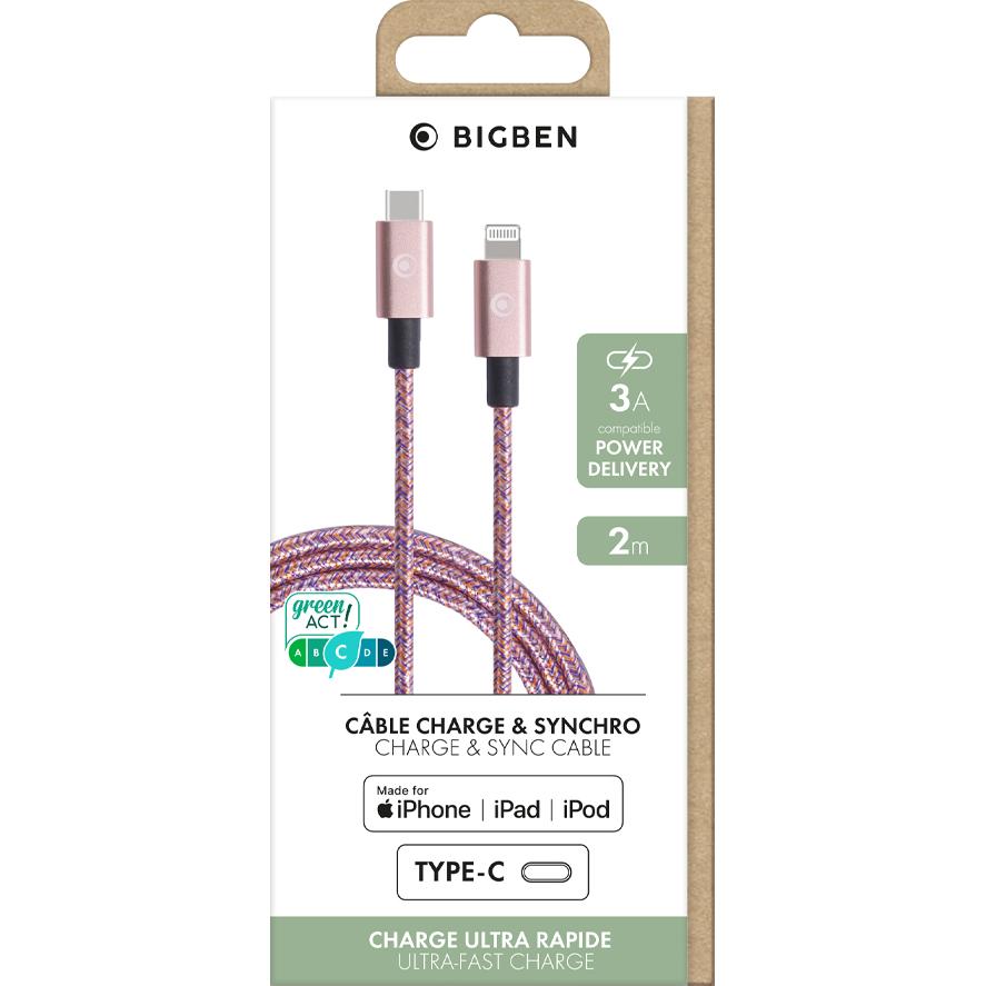 Thumbnail - Bigben Cabtismfic2m3ap (USB 3.2 Gen 1), USB Kabel