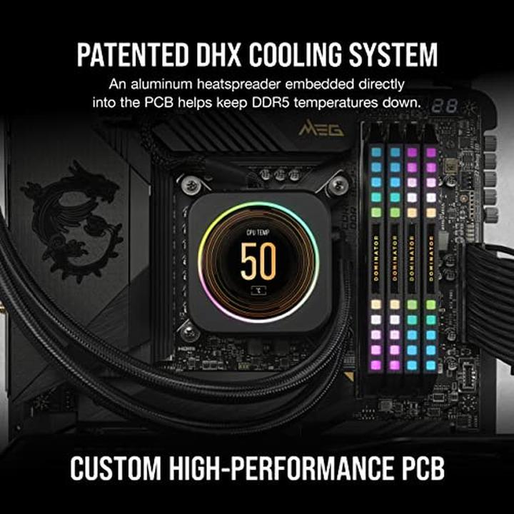 Actual product image Corsair Dominator Platinum RGB (2 x 16GB, 6400 MHz, DDR5 RAM, DIMM)