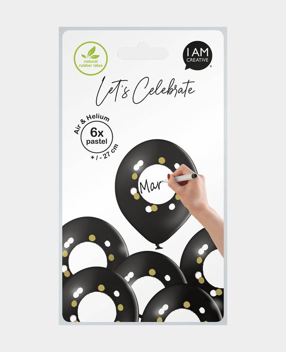 Produktbild I Am Creative Let’s Celebrate, Luftballone (6x)
