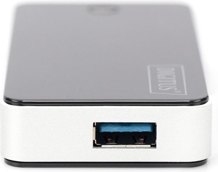 Immagine prodotto Digitus Hub USB 3.0 esterno a 4 porte (USB-B, 4 porte)